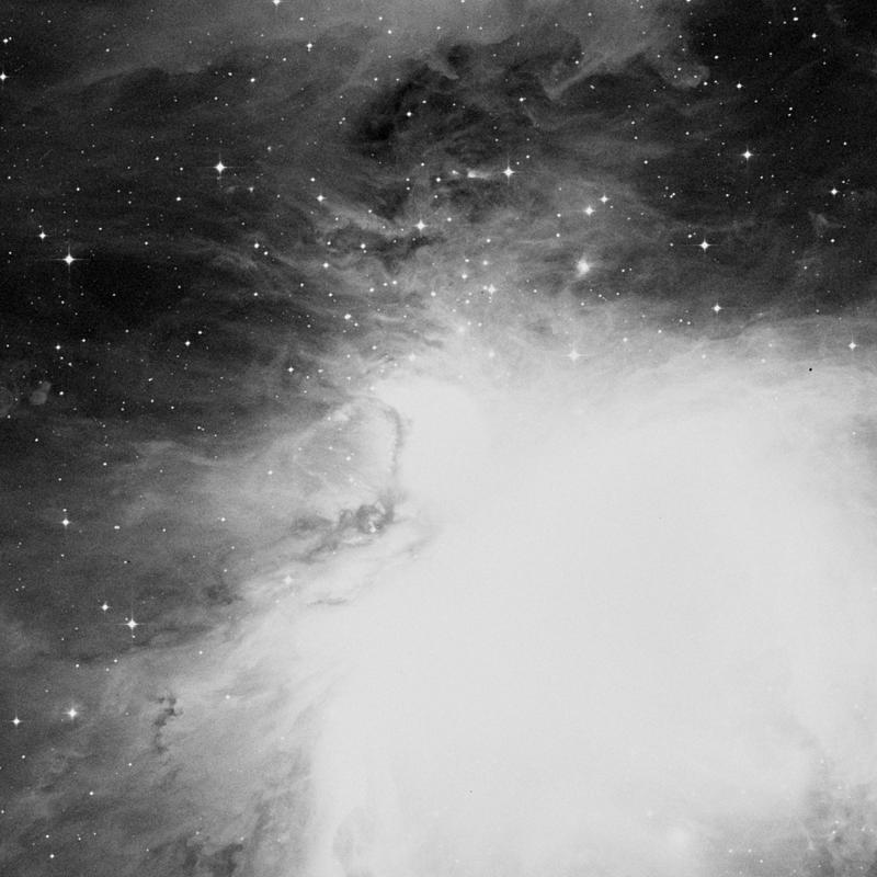 Image of Messier 43 (Mairan's Nebula) - HII Ionized region in Orion star