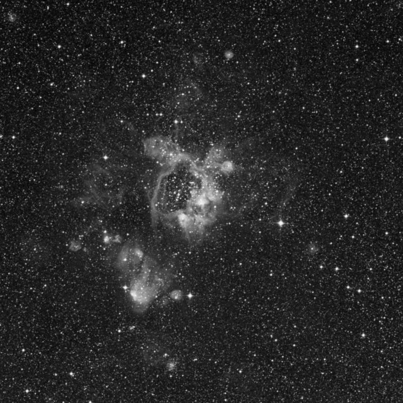 Image of NGC 1935 - HII Ionized region in Dorado star