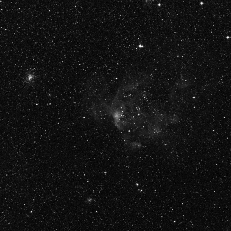 Image of NGC 2018 - HII Ionized region in Mensa star