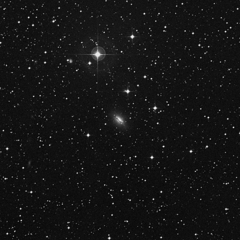 Image of NGC 2076 - Lenticular Galaxy in Lepus star