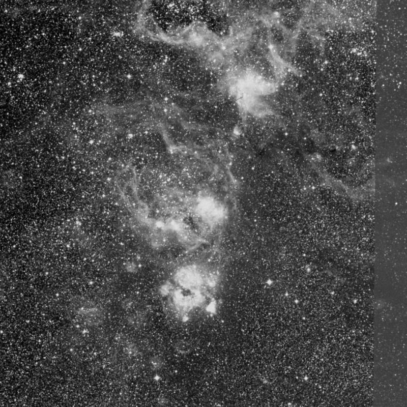 Image of NGC 2080 - HII Ionized region in Dorado star