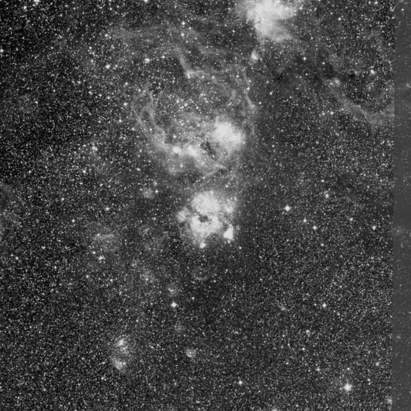 Image of NGC 2083 - Nebula in Dorado star