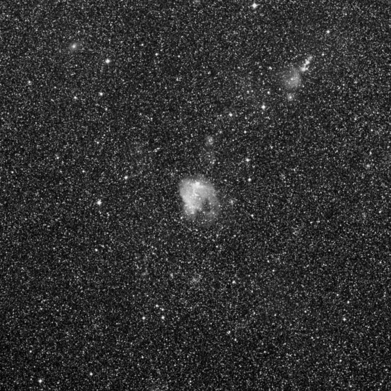 Image of NGC 2103 - HII Ionized region in Mensa star