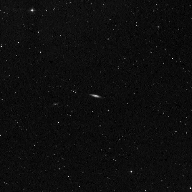 Image of NGC 3060 - Spiral Galaxy in Leo star