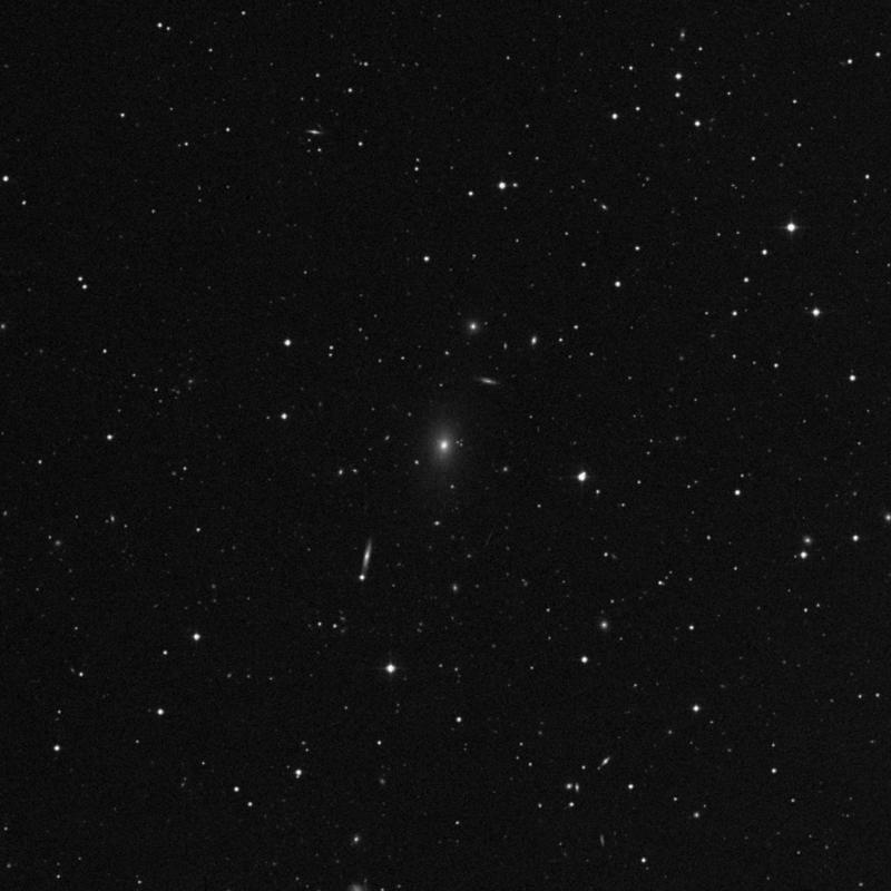 Image of NGC 3216 - Elliptical Galaxy in Leo star