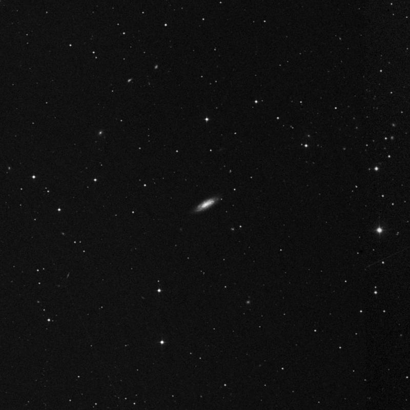 Image of NGC 3437 - Intermediate Spiral Galaxy in Leo star
