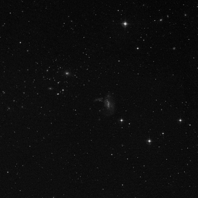 Image of NGC 3447B - Irregular Galaxy in Leo star