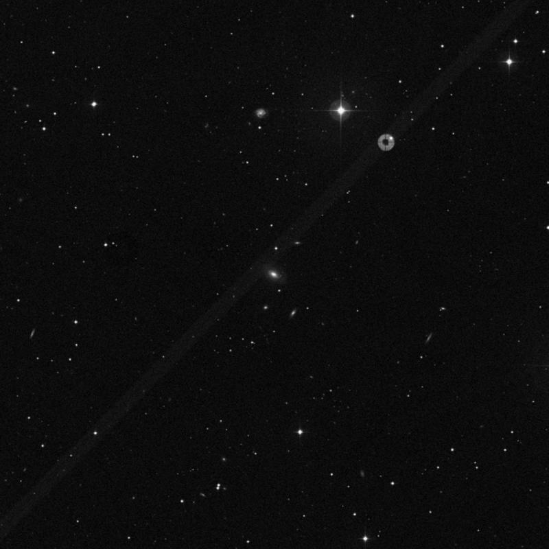 Image of NGC 3475 - Spiral Galaxy in Leo star