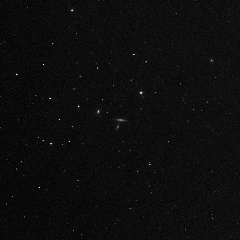 Image of NGC 3534 - Spiral Galaxy in Leo star
