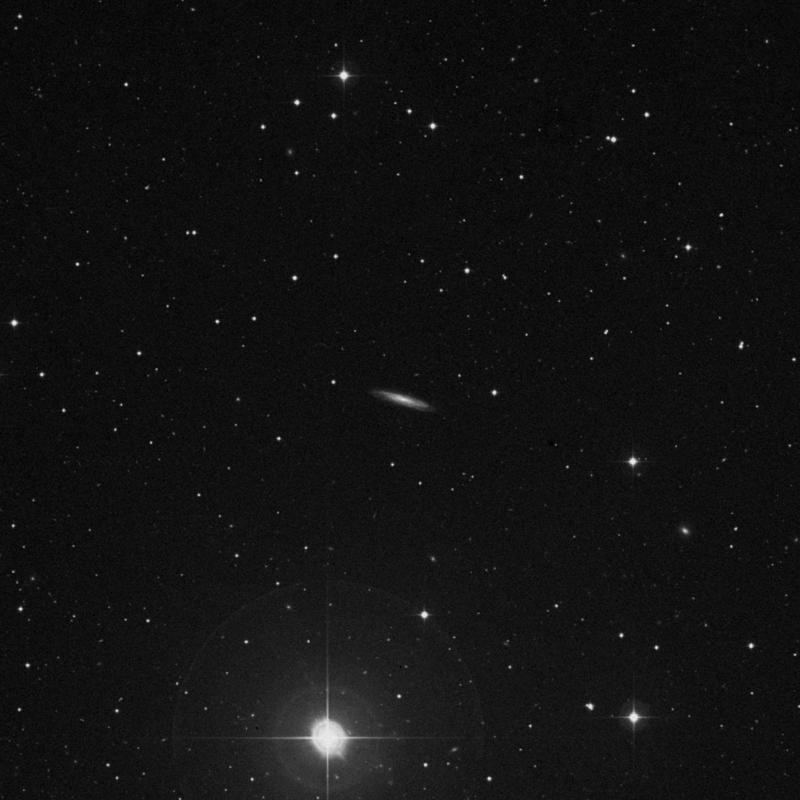 Image of NGC 3863 - Barred Spiral Galaxy in Virgo star