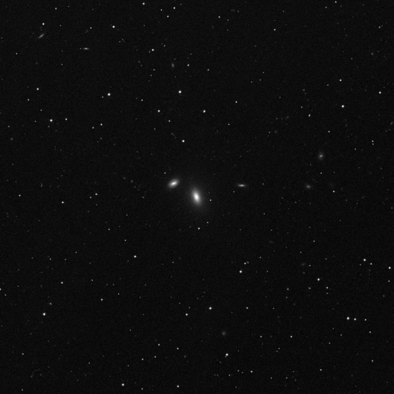 Image of NGC 3894 - Elliptical Galaxy in Ursa Major star