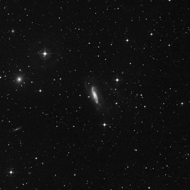 Image of NGC 3981 - Spiral Galaxy in Corvus star
