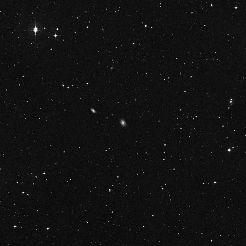 Image of NGC 4279 - Lenticular Galaxy in Corvus star