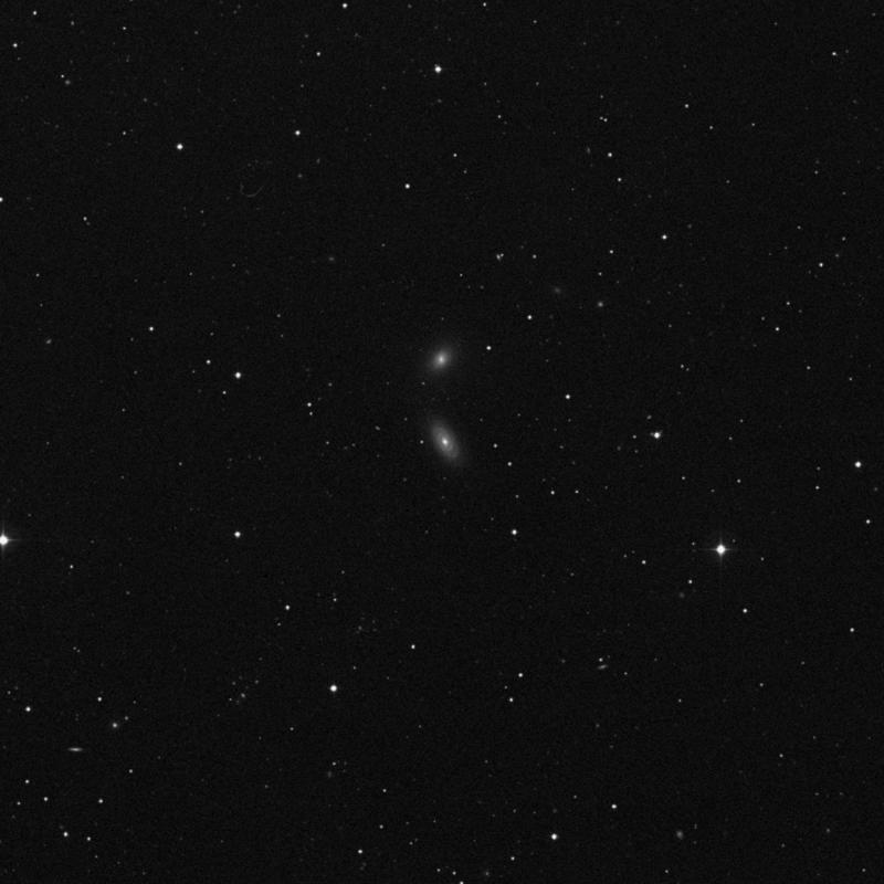 Image of NGC 4305 - Spiral Galaxy in Virgo star