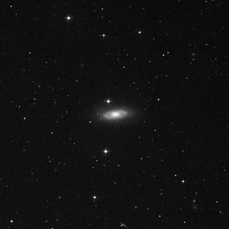 Image of NGC 4429 - Lenticular Galaxy in Virgo star