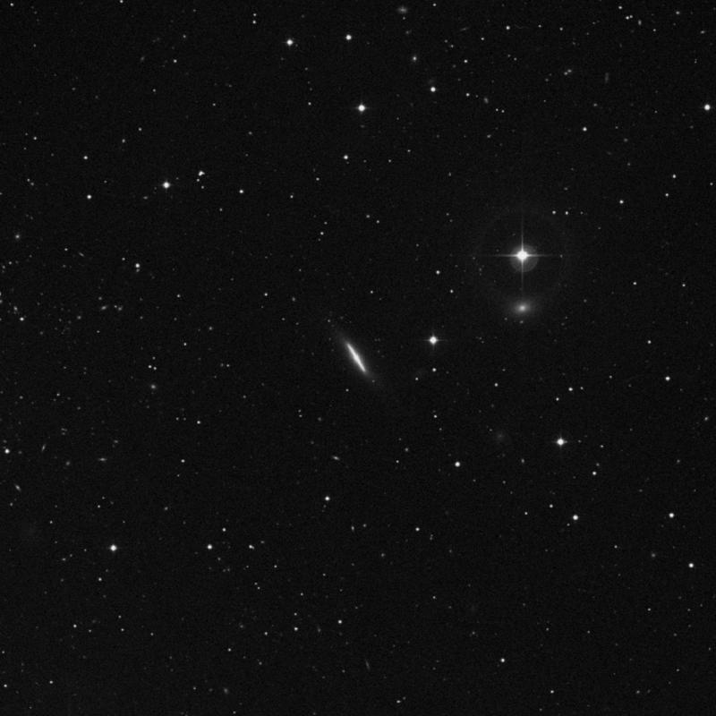 Image of NGC 4452 - Lenticular Galaxy in Virgo star
