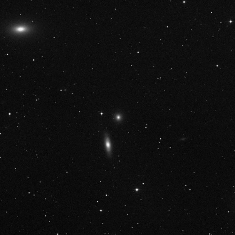 Image of NGC 4458 - Elliptical Galaxy in Virgo star