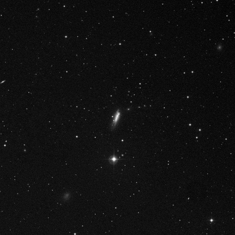 Image of NGC 4532 - Irregular Galaxy in Virgo star