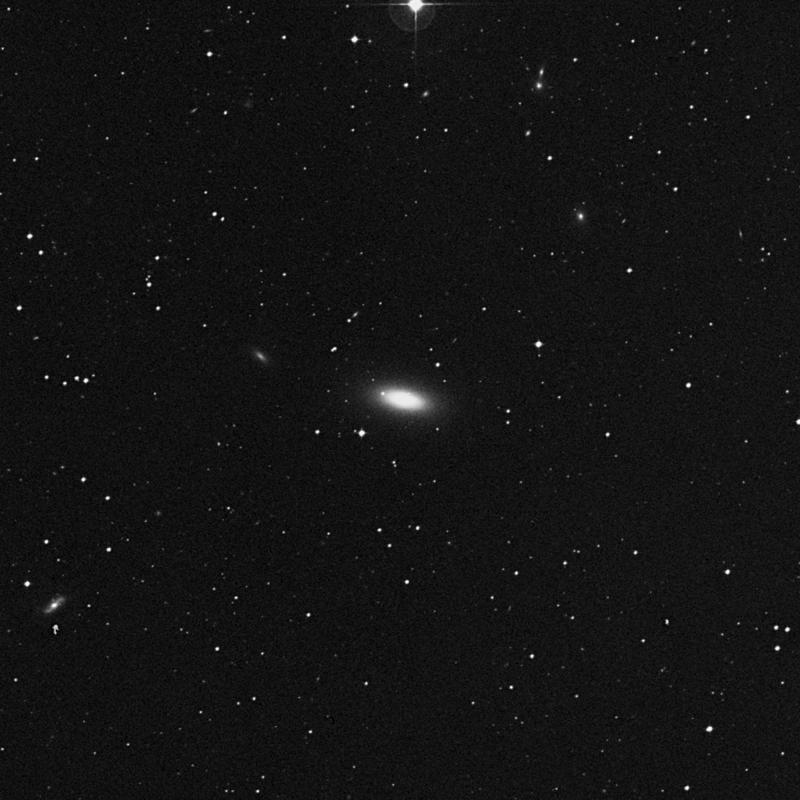 Image of NGC 4546 - Elliptical/Spiral Galaxy in Virgo star
