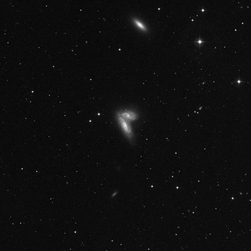 Image of NGC 4568 - Spiral Galaxy in Virgo star