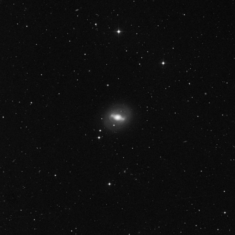 Image of NGC 4596 - Lenticular Galaxy in Virgo star